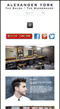 Mobile Screenshot of alexanderyorksalon.com